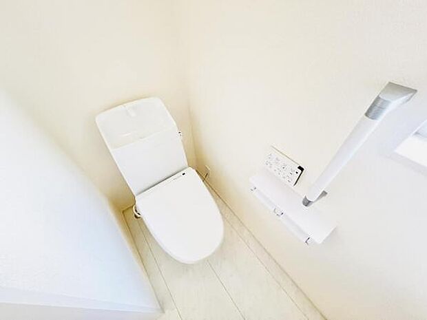 ほっと安らげるトイレ空間です。