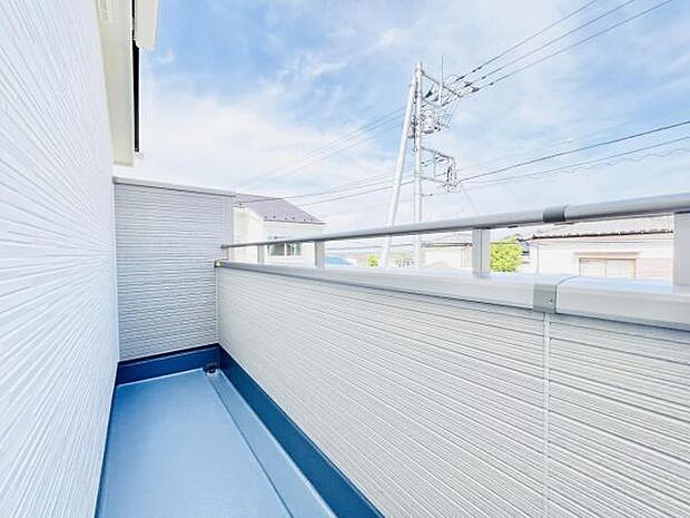 お洗濯ものを気持ち良く太陽の光で干せるのが嬉しいですね。