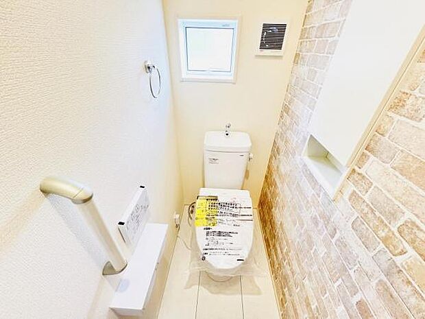 ほっと安らげるトイレ空間です。