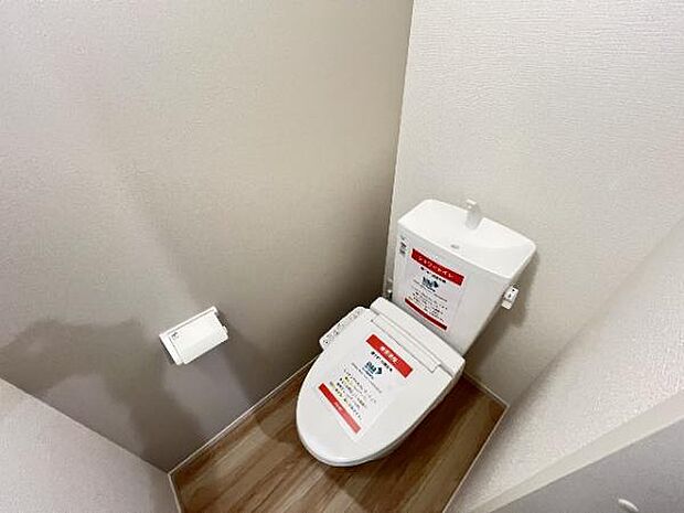 ほっと安らげるトイレ空間です。