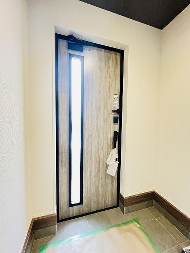 いつも気持ちよくご家族を迎えられる玄関です。