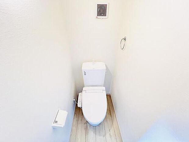 ほっと安らげるトイレ空間です。