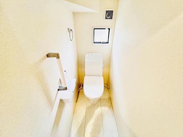 ほっと安らげるトイレ空間です。