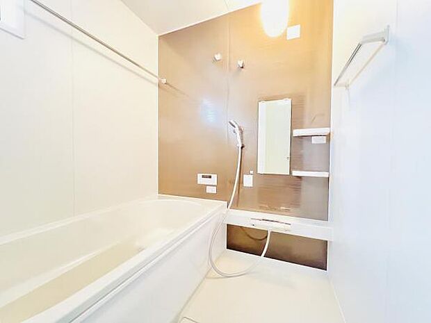お風呂でほっとひといき。1日の疲れを癒しましょう。