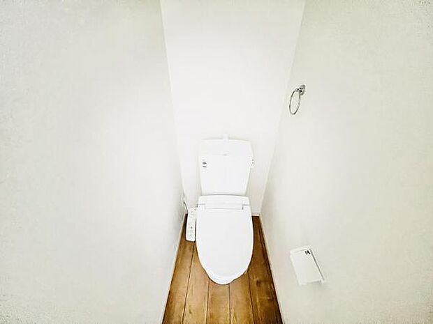 ほっと安らげるトイレ空間です。
