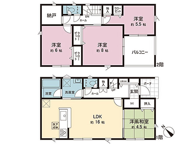 間取図です。図面と異なる場合は現況を優先させていただきます。