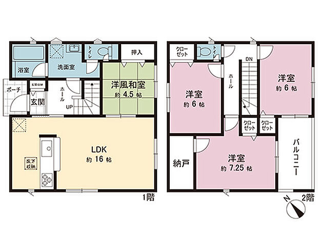 間取図です。図面と異なる場合は現況を優先させていただきます。