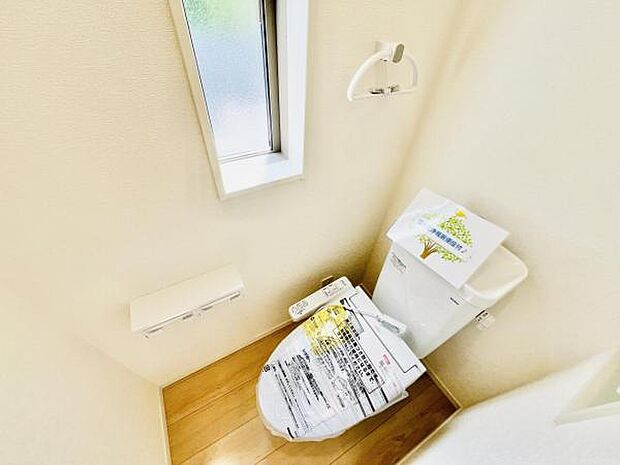 ほっと安らげるトイレ空間です。