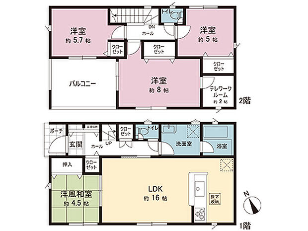 間取図です。図面と異なる場合は現況を優先させていただきます。