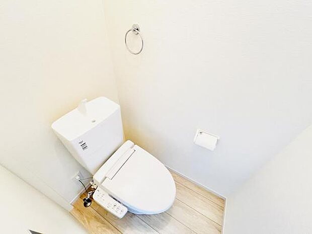 ほっと安らげるトイレ空間です。