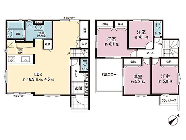 間取図です。図面と異なる場合は現況を優先させていただきます。