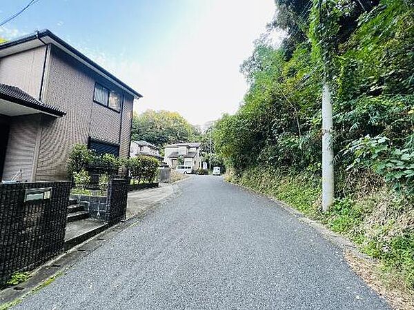 前面道路です。
