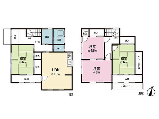 間取り図です。