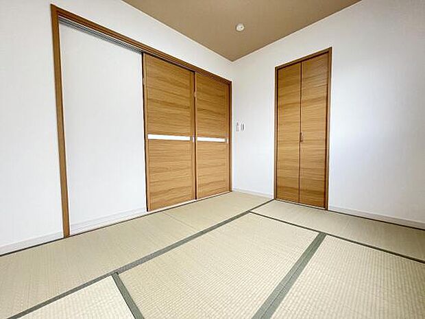 リビングにつながる和室は、お昼寝やキッズルームとしても利用できます。