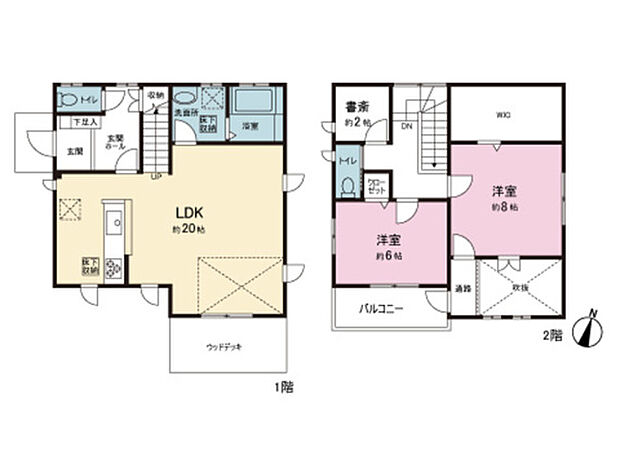 間取り図です。