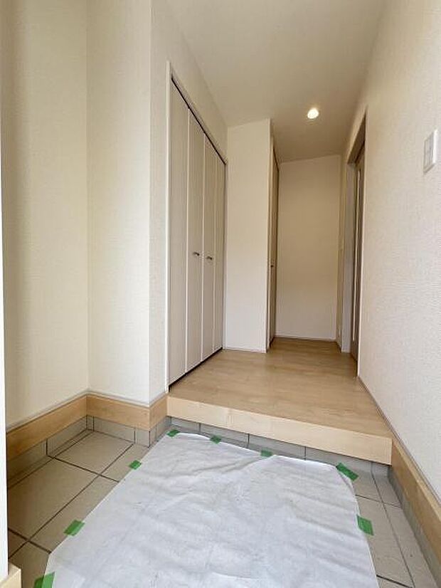 いつも気持ちよくご家族を迎えられる玄関です。