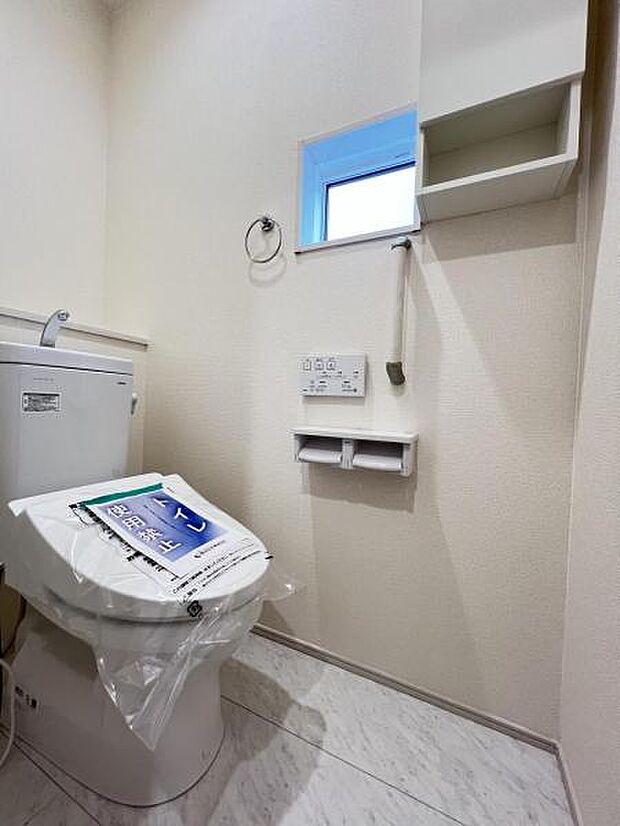 ほっと安らげるトイレ空間です。