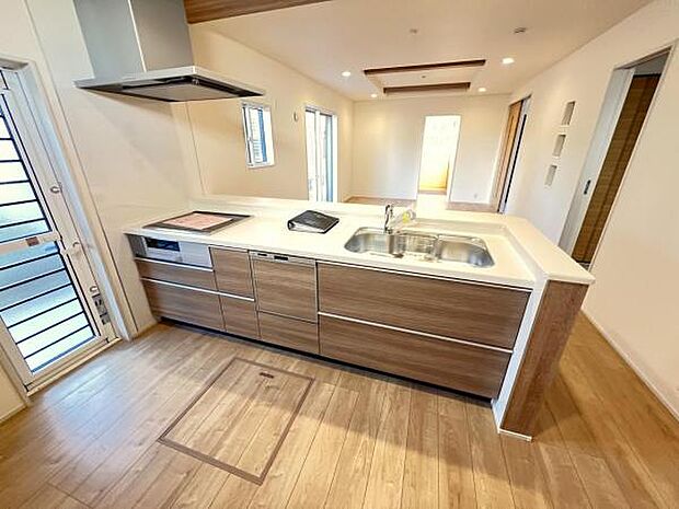 料理の時間が楽しくなるキッチンスペースです。