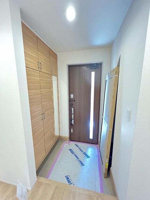 いつも気持ちよくご家族を迎えられる玄関です。