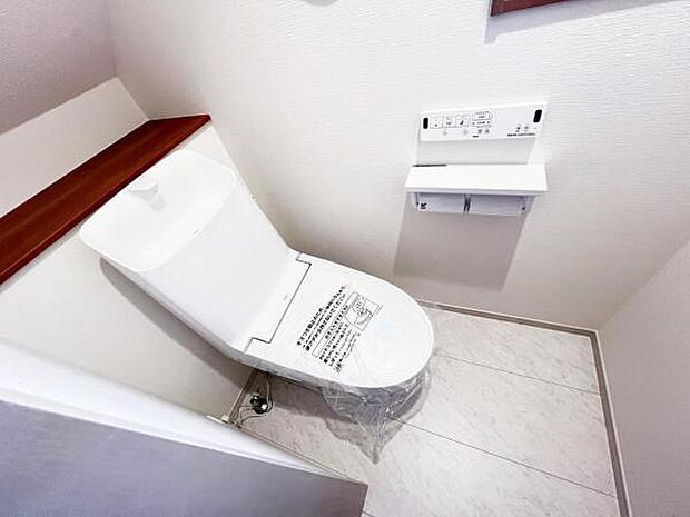 ほっと安らげるトイレ空間です。