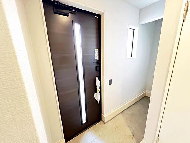 いつも気持ちよくご家族を迎えられる玄関です。