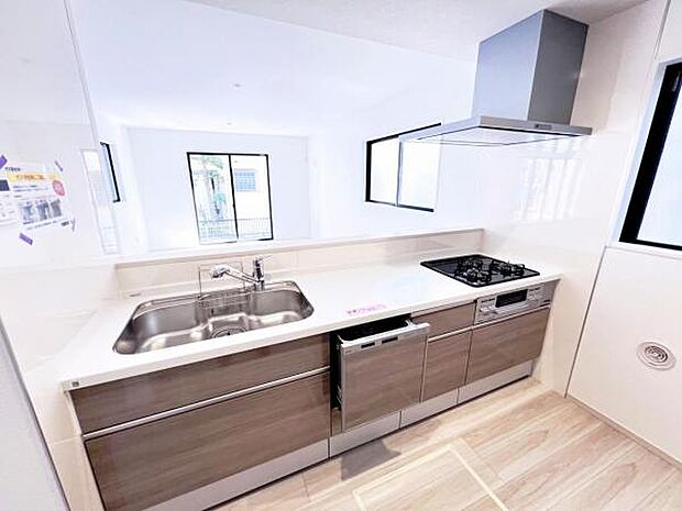 料理の時間が楽しくなるキッチンスペースです。