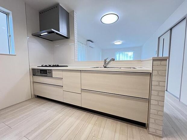 料理の時間が楽しくなるキッチンスペースです。