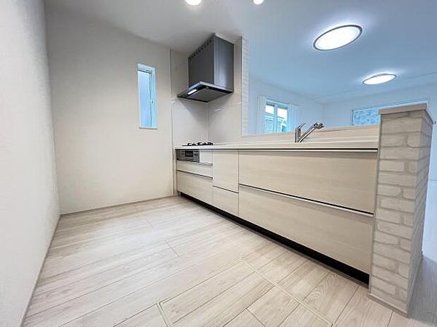 料理の時間が楽しくなるキッチンスペースです。