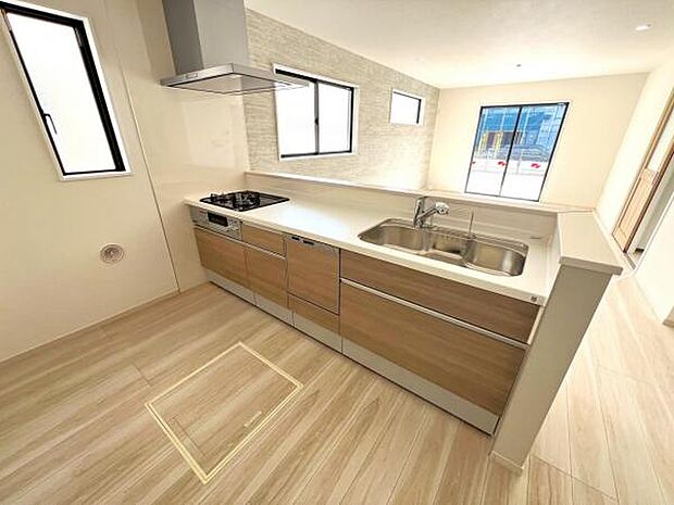 料理の時間が楽しくなるキッチンスペースです。