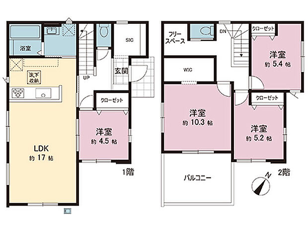 間取図です。図面と異なる場合は現況を優先させていただきます。