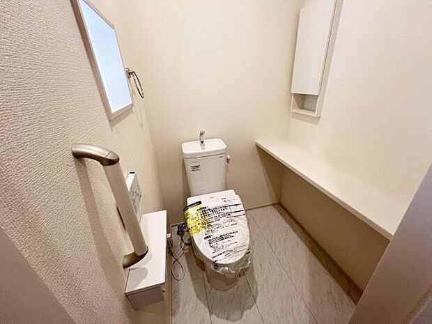 ほっと安らげるトイレ空間です。