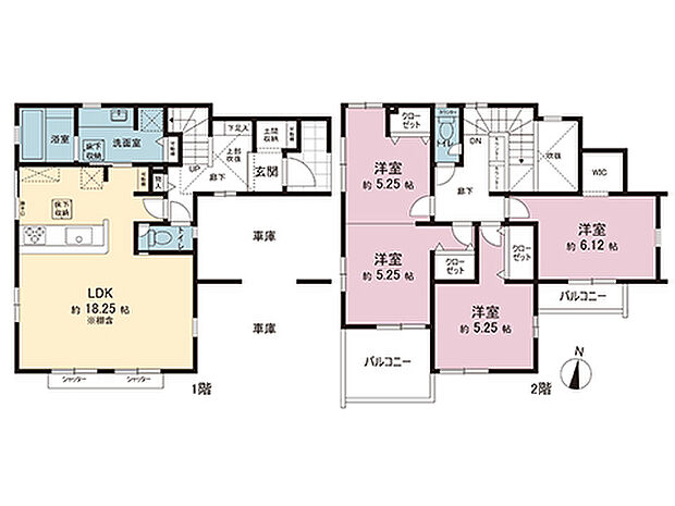 間取図です。図面と異なる場合は現況を優先させていただきます。
