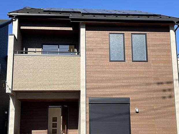 外壁はサイディングを使用しております。