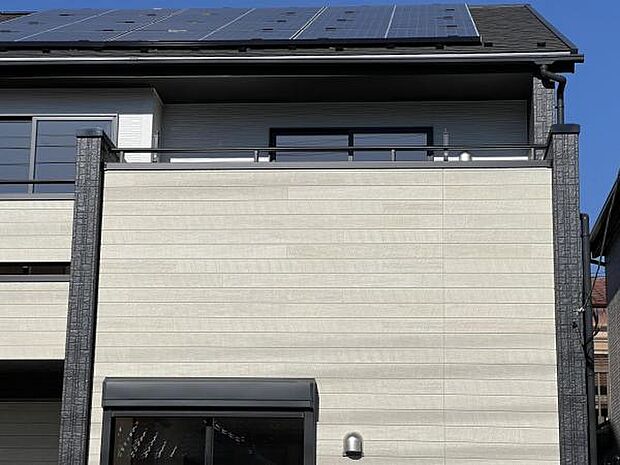 外壁はサイディング張りです。