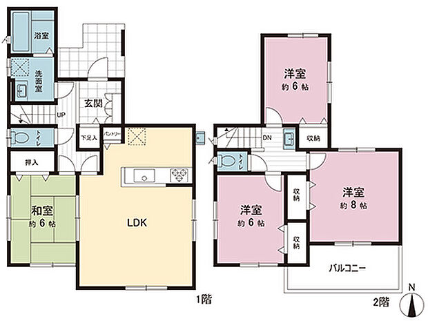 間取図です。図面と異なる場合は現況を優先させていただきます。