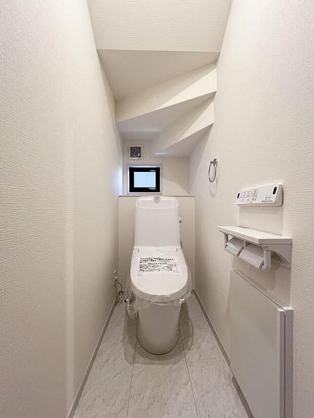 ほっと安らげるトイレ空間です。