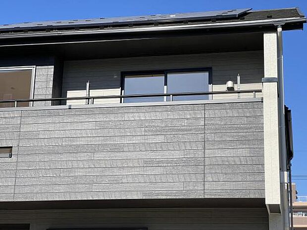 外壁はサイディング張りです。