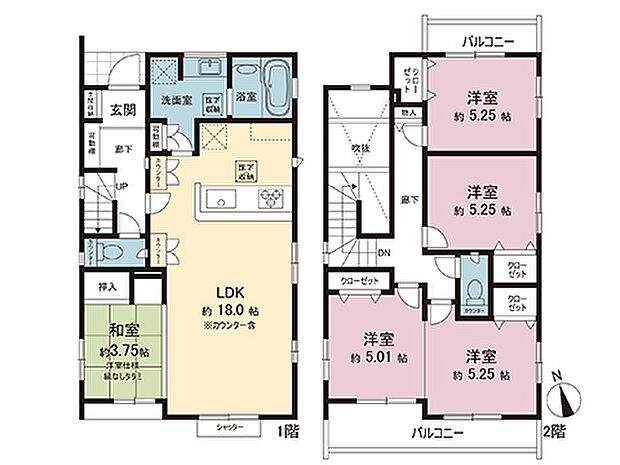 間取図です。図面と異なる場合は現況を優先させていただきます。