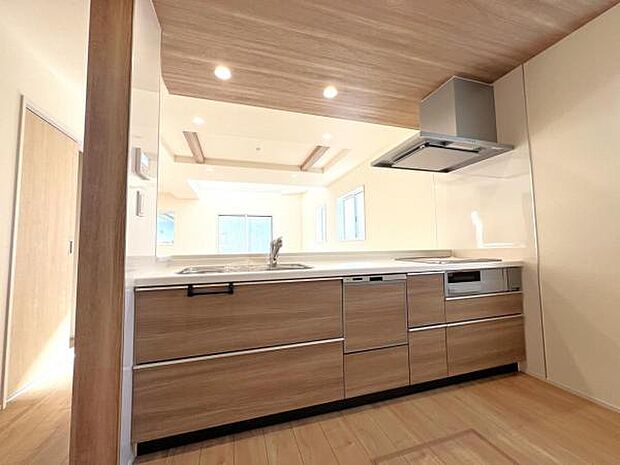 料理の時間が楽しくなるキッチンスペースです。