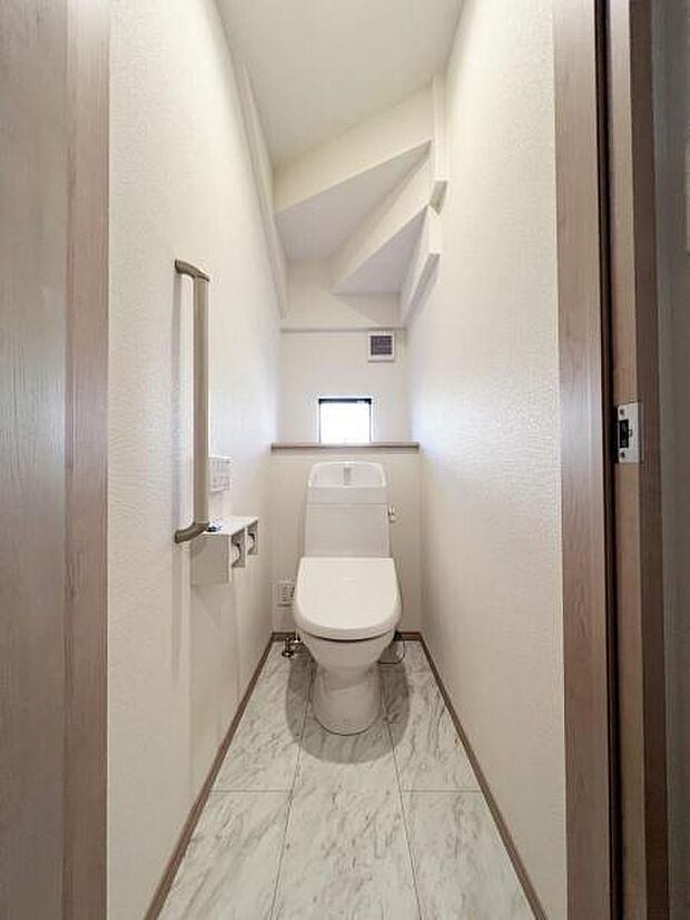 ほっと安らげるトイレ空間です。