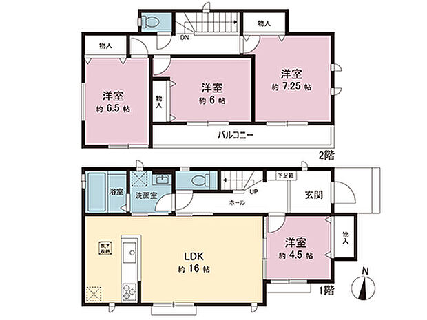 間取図です。図面と異なる場合は現況を優先させていただきます。