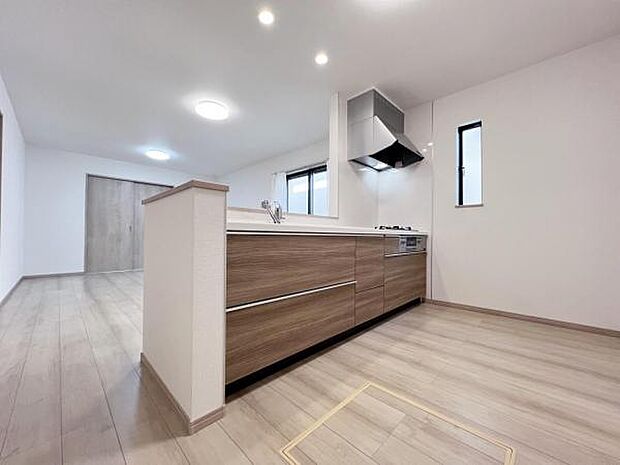 料理の時間が楽しくなるキッチンスペースです。