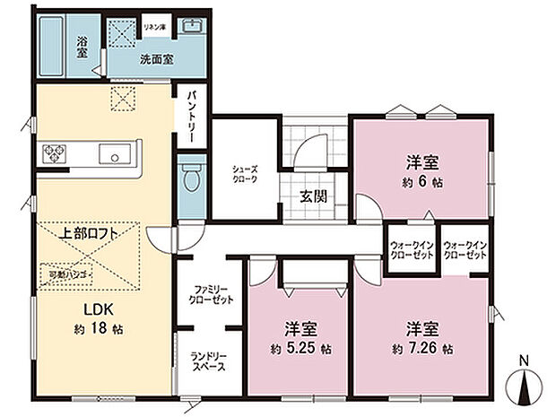 間取図です。図面と異なる場合は現況を優先させていただきます。