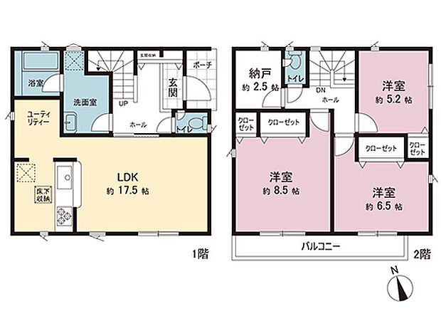 間取図です。図面と異なる場合は現況を優先させていただきます。