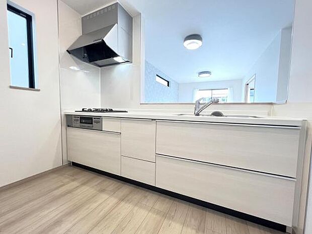 料理の時間が楽しくなるキッチンスペースです。