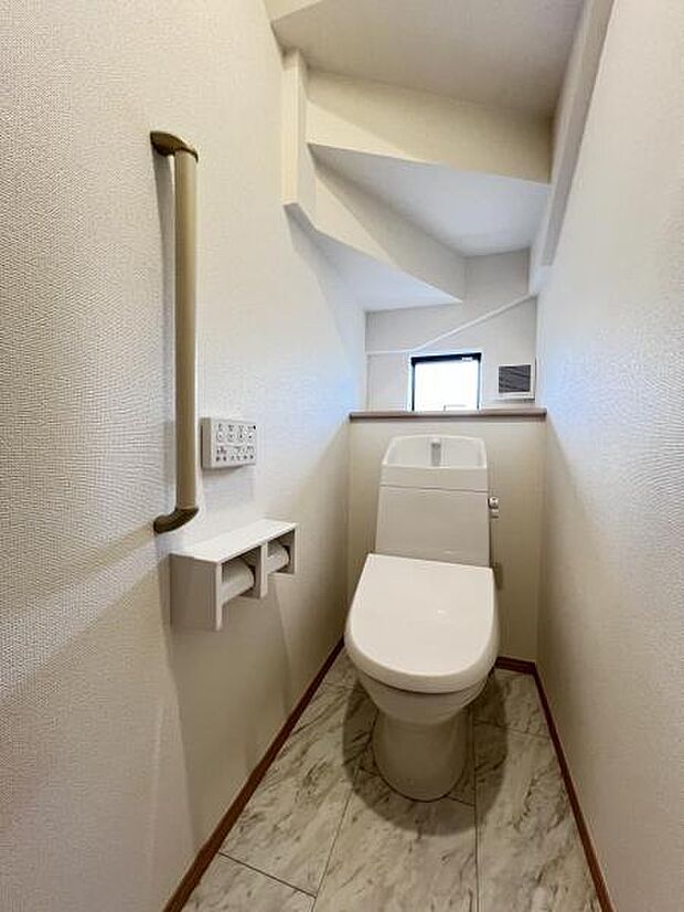 ほっと安らげるトイレ空間です。