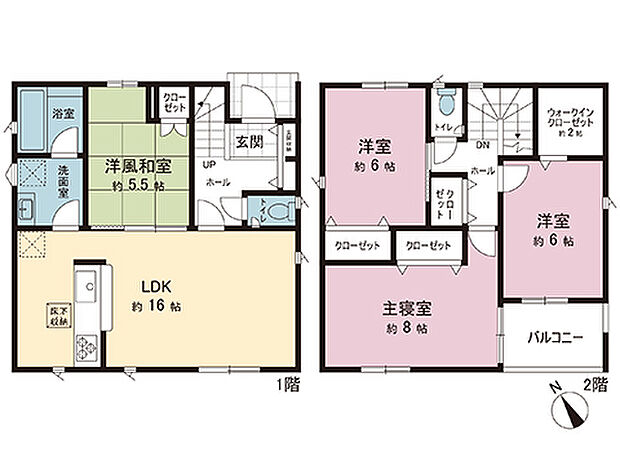 間取図です。図面と異なる場合は現況を優先させていただきます。