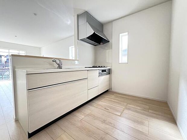 料理の時間が楽しくなるキッチンスペースです。