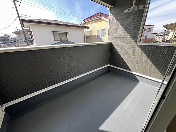 バルコニーからの眺望です。