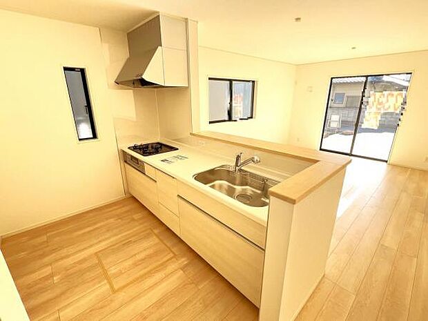 料理の時間が楽しくなるキッチンスペースです。